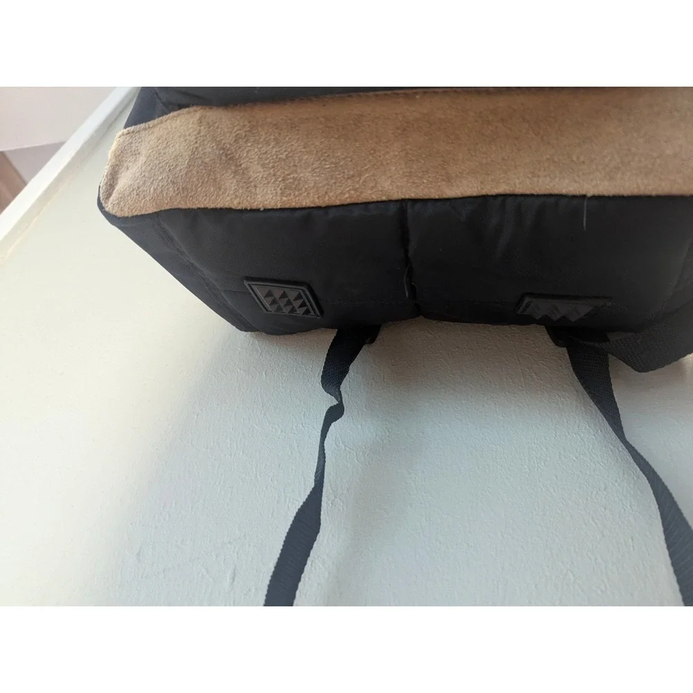 Vintage Eastsport Cyber-Trecker Backpack NWT Black Tan Y2K Taiwan 110551W3